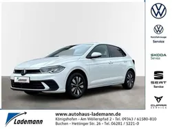 Pure white Gebraucht 2024 VW Polo Move Kleinwagen | 21.130 € (Guter Preis)