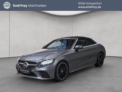 Grau Gebraucht 2021 Mercedes C180 AMG Cabrio | 31.950 € (Fairer Preis)