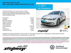 Pure white Gebraucht 2023 VW Golf VIII Active Limousine | 18.940 € (Fairer Preis)
