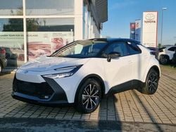 Blau (platinumweiß perleffekt / dach schwarz) Neu 2024 Toyota C-HR Team SUV | 30.790 € (Guter Preis)