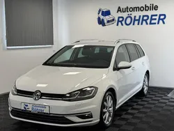 Weiß pure white Gebraucht 2018 VW Golf VII Highline Kombi | 15.500 € (Fairer Preis)