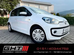 Weiß Gebraucht 2015 VW up! move up! Kleinwagen | 8.890 € (Etwas zu teuer)