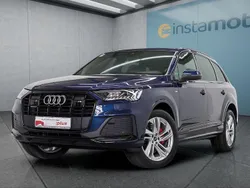 Blau Gebraucht 2024 Audi Q7 S-Line SUV | 65.749 €