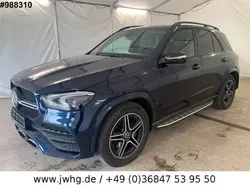Blue metallic Gebraucht 2022 Mercedes GLE350e AMG line SUV | 54.450 € (Superpreis)