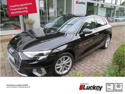 Schwarz Gebraucht 2023 Audi A3 Sportback Advanced Plus Limousine | 29.590 € (Fairer Preis)