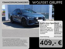 Plasmablau metallic Gebraucht 2021 Audi e-tron S-Line SUV | 38.480 € (Fairer Preis)