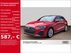 Rot Neu 2025 Audi A3 S-Line Limousine | 58.420 €