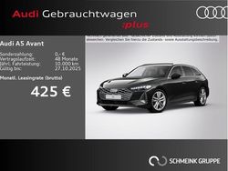 Schwarz (mythosschwarz metallic) Gebraucht 2025 Audi A5 Advanced Coupé | 46.981 € (Teuer)