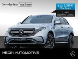 Silber Gebraucht 2022 Mercedes EQC400 AMG line SUV | 42.880 € (Fairer Preis)