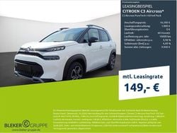 Lack weiss banquise/typ aussenverkleidung spiegel flach standard Gebraucht 2023 Citroën C3 Aircross Feel SUV | 12.980 € (Guter Preis)