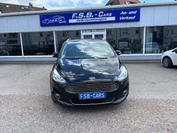Schwarz Gebraucht 2017 Ford S-MAX Titanium Van / Kleinbus | 14.250 € (Guter Preis)