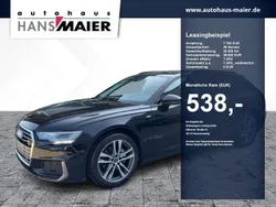 Mythosschwarz metallic Gebraucht 2021 Audi A6 Basis Kombi | 38.500 € (Teuer)