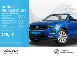 Blau (ravennablau metallic schwarz) Gebraucht 2022 VW T-Roc R-line SUV | 27.440 € (Fairer Preis)