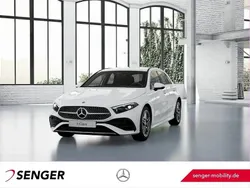 Unilack polarweiß Gebraucht 2024 Mercedes A200 AMG Limousine | 30.900 € (Fairer Preis)