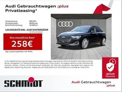 Mythosschwarz metallic Gebraucht 2024 Audi A3 Sportback Sport Limousine | 29.440 € (Superpreis)