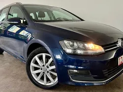 Night blue Gebraucht 2015 VW Golf VII Highline Kombi | 12.490 € (Fairer Preis)