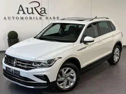 Pure white Gebraucht 2021 VW Tiguan Elegance SUV | 28.749 € (Guter Preis)