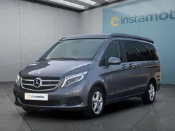 Grau Gebraucht 2019 Mercedes V250 Van / Kleinbus | 54.949 €
