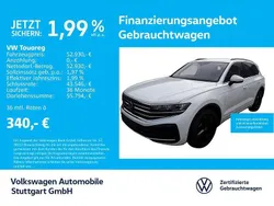 Pure white Gebraucht 2024 VW Touareg Elegance SUV | 52.930 € (Guter Preis)