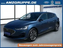 Chrome blue met Neu 2024 Ford Focus Titanium X Limousine | 24.950 € (Superpreis)
