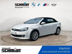 Weiß Gebraucht 2016 VW Golf Cabriolet LOUNGE Cabrio | 22.390 € (Teuer)