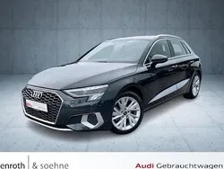 Manhattangrau metallic Gebraucht 2024 Audi A3 Sportback Advanced Plus Limousine | 35.805 € (Fairer Preis)