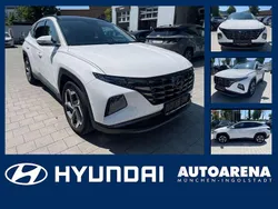 Atlas white / sol Gebraucht 2022 Hyundai Tucson Prime SUV | 30.975 € (Fairer Preis)