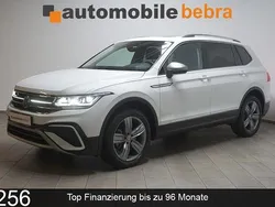 Pure white Gebraucht 2022 VW Tiguan Allspace Elegance SUV | 33.790 € (Guter Preis)