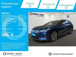 Aquamarinblau metallic schwarz Gebraucht 2025 VW ID.7 GTX Kombi | 50.990 € (Guter Preis)