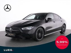 Metalliclack kosmosschwarz Gebraucht 2024 Mercedes CLA200 AMG Coupé | 36.935 € (Fairer Preis)