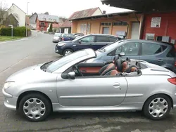 Silber Gebraucht 2003 Peugeot 206 CC Filou Cabrio | 900 € (Guter Preis)