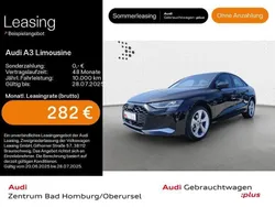 Mythosschwarz metallic Gebraucht 2024 Audi A3 Advanced Plus Limousine | 31.499 € (Fairer Preis)