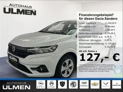Arctic white (weiß) Gebraucht 2021 Dacia Sandero Comfort Kleinwagen | 15.807 € (Teuer)
