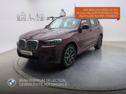 Rot Gebraucht 2022 BMW X3 M Sport SUV | 41.507 € (Guter Preis)