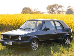 Blau Gebraucht 1991 VW Golf Cabriolet Cabrio | 9.000 €