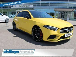 Gelb Gebraucht 2021 Mercedes A35 AMG AMG Limousine | 35.980 € (Superpreis)