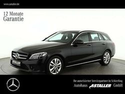 Metalliclack obsidianschwarz Gebraucht 2019 Mercedes C200 Avantgarde Kombi | 21.899 € (Guter Preis)