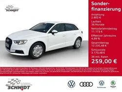 Weiß Gebraucht 2019 Audi A3 Sportback Advanced Limousine | 13.975 € (Guter Preis)