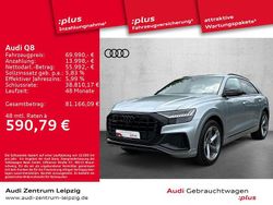Silber Gebraucht 2022 Audi Q8 S-Line SUV | 69.990 € (Superpreis)