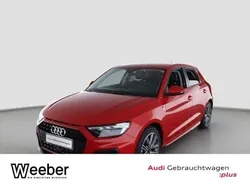 Progressivrot metallic Gebraucht 2025 Audi A1 Sportback S-Line Kleinwagen | 24.280 € (Superpreis)