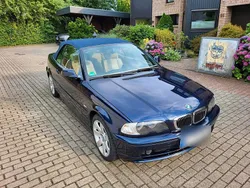 Blau Gebraucht 2002 BMW 320 Cabriolet Cabrio | 8.750 € (Fairer Preis)