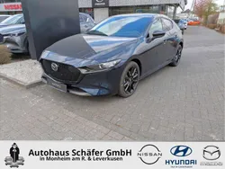Blau Neu 2025 Mazda 3 Exclusive Limousine | 26.468 € (Guter Preis)