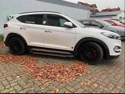 Weiß Gebraucht 2017 Hyundai Tucson SUV | 17.200 € (Etwas zu teuer)