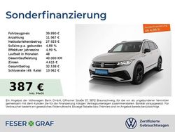 Oryxweiß perlmutteffekt Gebraucht 2024 VW Tiguan Allspace R-line SUV | 39.890 € (Fairer Preis)