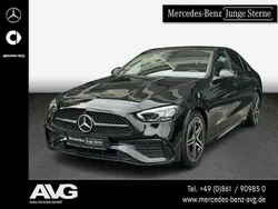 Unilack schwarz Gebraucht 2022 Mercedes C200 AMG Limousine | 35.990 € (Teuer)
