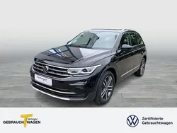 Schwarz Gebraucht 2022 VW Tiguan Elegance SUV | 31.440 € (Guter Preis)