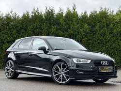 Schwarz Gebraucht 2016 Audi A3 Sportback S-Line Limousine | 13.900 € (Fairer Preis)