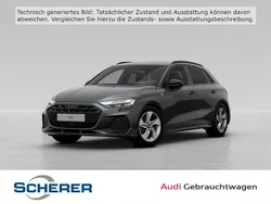 Grau Gebraucht 2024 Audi A3 Sportback S-Line Limousine | 36.900 € (Fairer Preis)