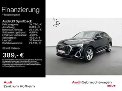 Mythosschwarz metallic Gebraucht 2022 Audi Q3 S-Line SUV | 33.980 € (Guter Preis)