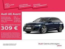Blau Gebraucht 2024 Audi A6 S-Line Kombi | 57.790 €